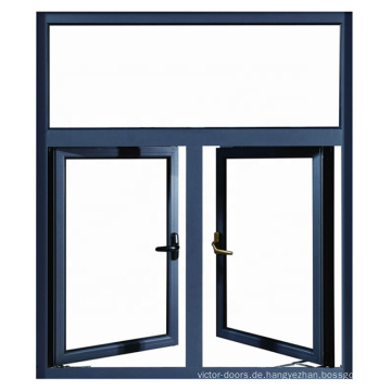 Aluminium braune Farbe offenes Fenster